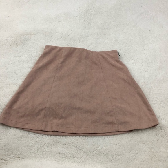 PacSun Dresses & Skirts - Suede pink skirt